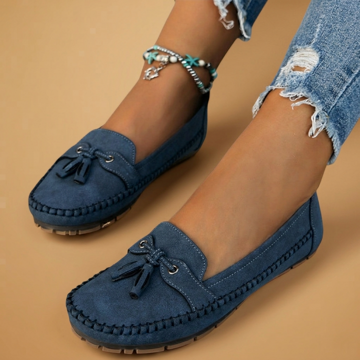 Mónica | Mocassins Mulher Borlas Ortopédicos