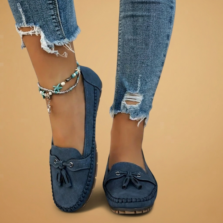 Mónica | Mocassins Mulher Borlas Ortopédicos