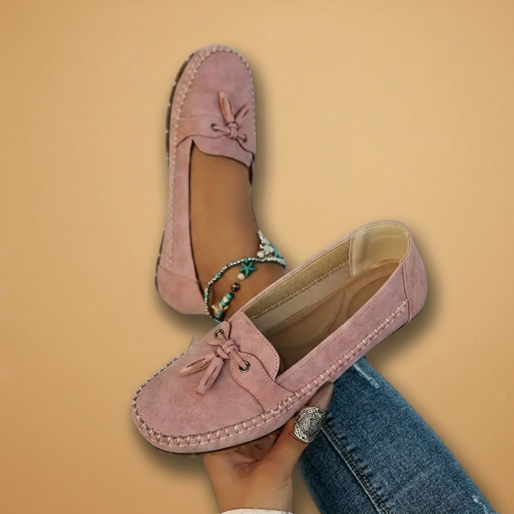 Mónica | Mocassins Mulher Borlas Ortopédicos