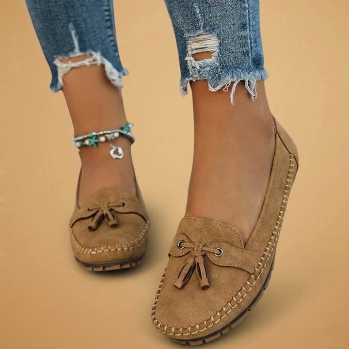 Mónica | Mocassins Mulher Borlas Ortopédicos