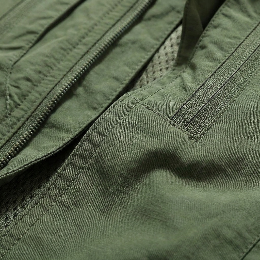 Nuno | Blusão Homem Utilitário Multi Bolsos Fecho Frontal