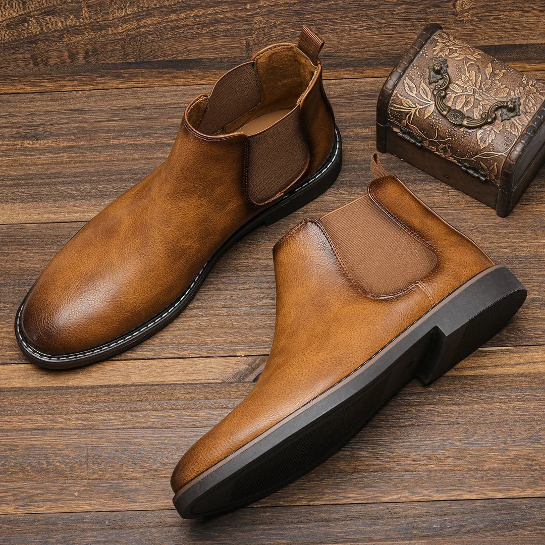 Nuno | Chelsea Boots Homem de Pele Elásticos Laterais