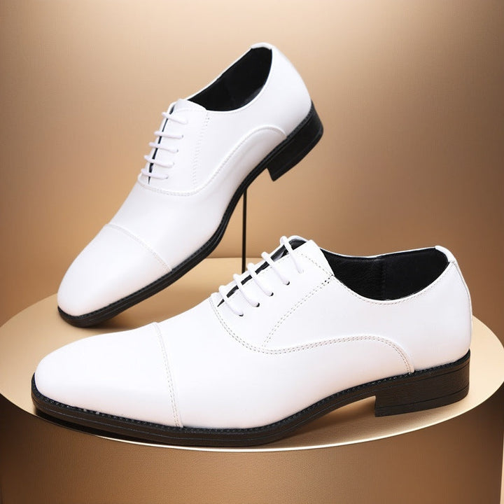Nuno | Oxford de Couro Homem Atacadores Cap Toe