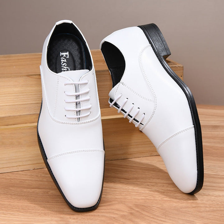 Nuno | Oxford de Couro Homem Atacadores Cap Toe