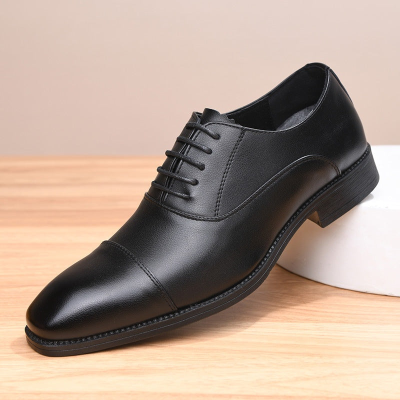 Nuno | Oxford de Couro Homem Atacadores Cap Toe