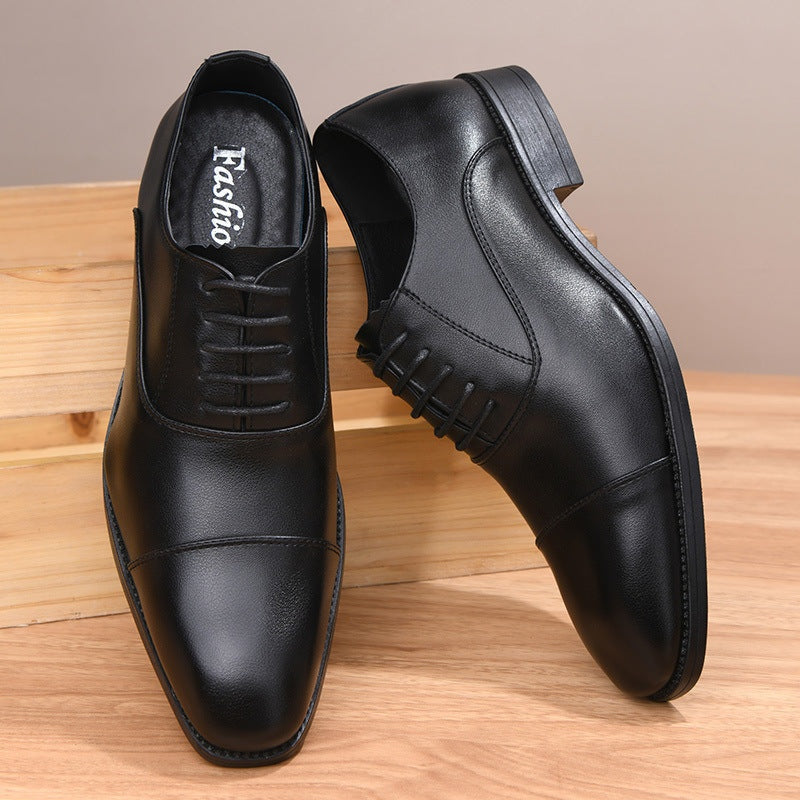 Nuno | Oxford de Couro Homem Atacadores Cap Toe