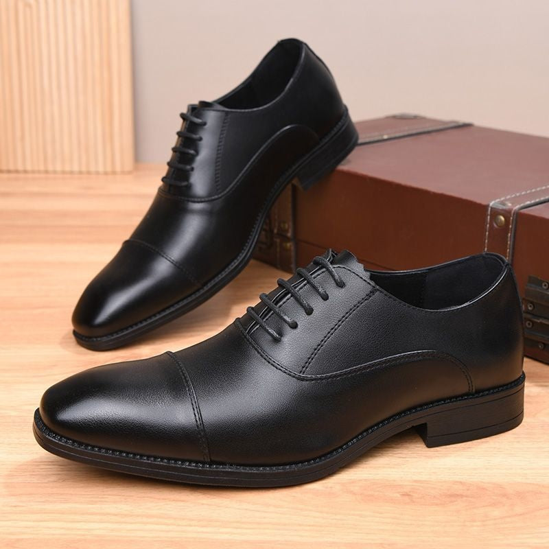 Nuno | Oxford de Couro Homem Atacadores Cap Toe