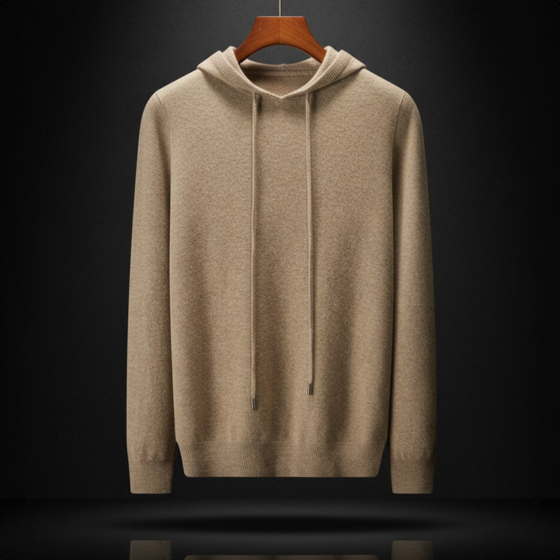 Paulo | Hoodie de Lã Merino Homem com Capuz