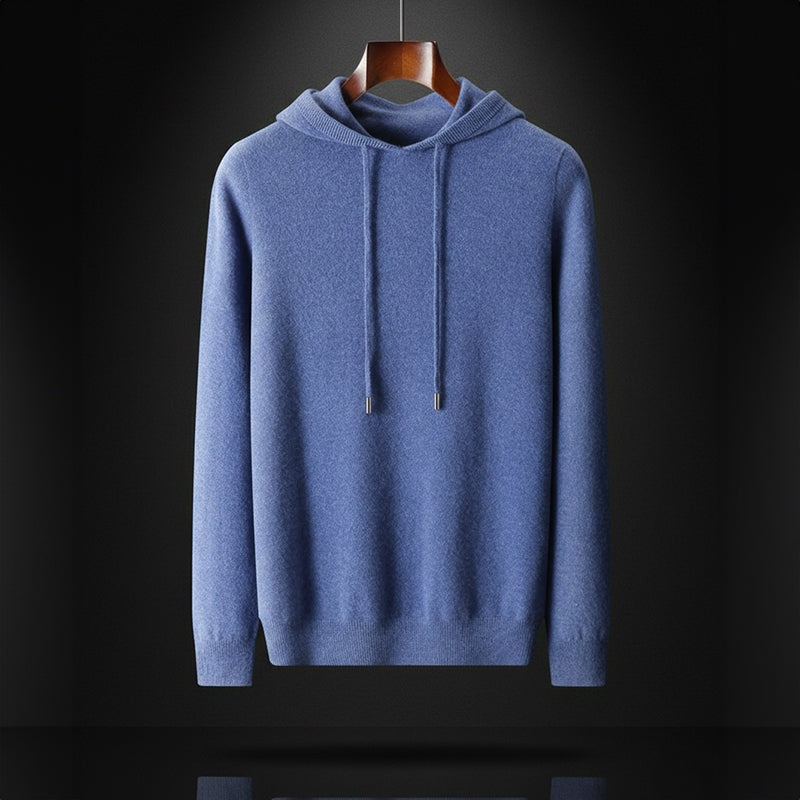 Paulo | Hoodie de Lã Merino Homem com Capuz