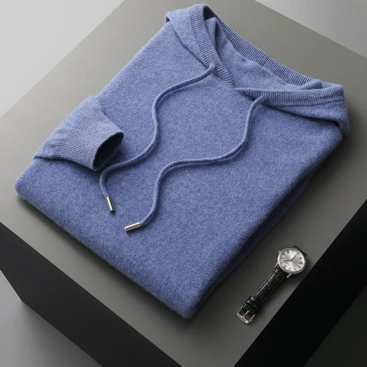 Paulo | Hoodie de Lã Merino Homem com Capuz