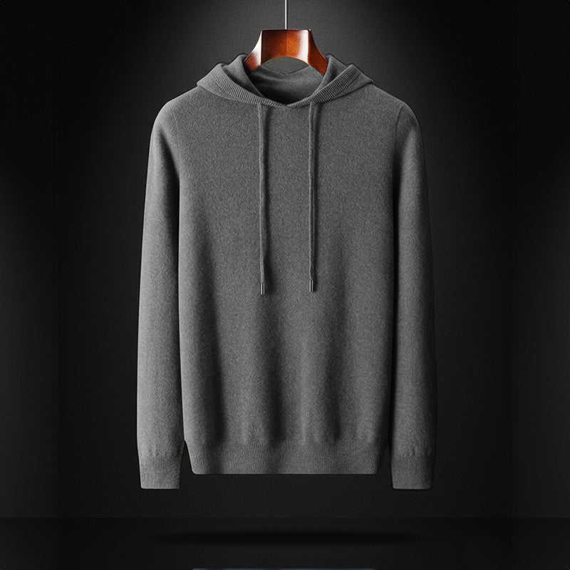 Paulo | Hoodie de Lã Merino Homem com Capuz