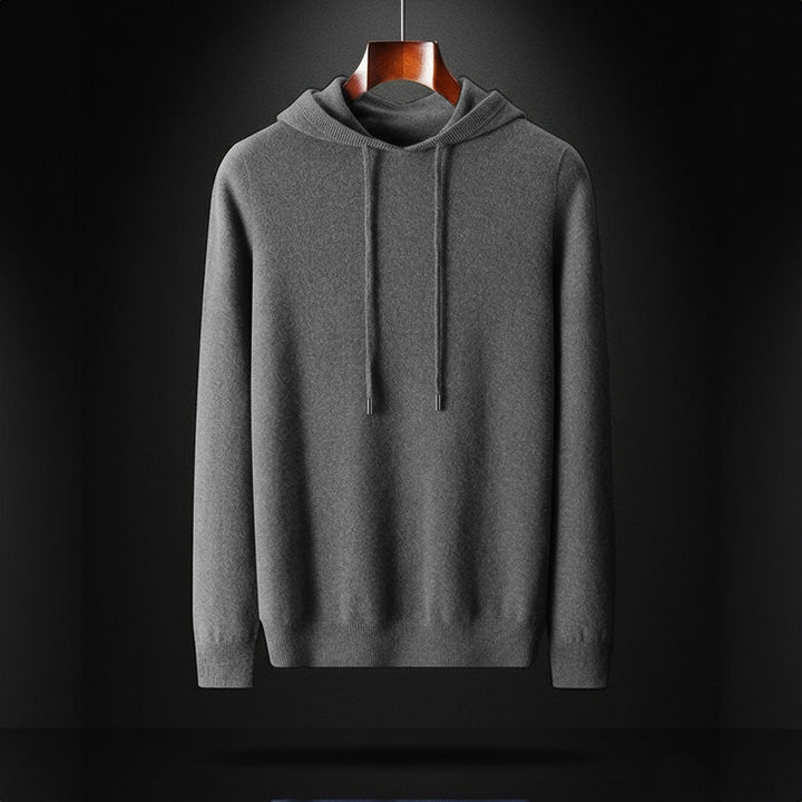Paulo | Hoodie de Lã Merino Homem com Capuz