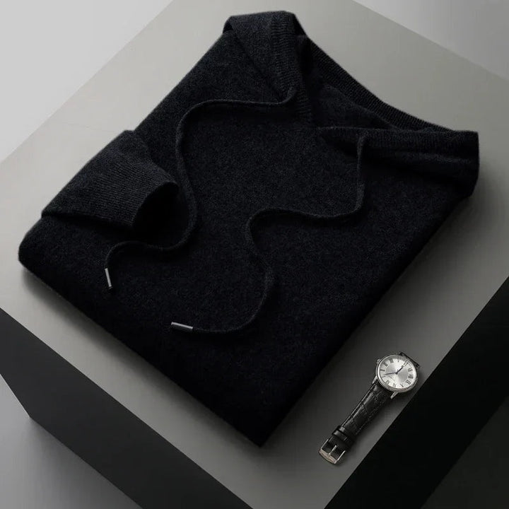 Paulo | Hoodie de Lã Merino Homem com Capuz