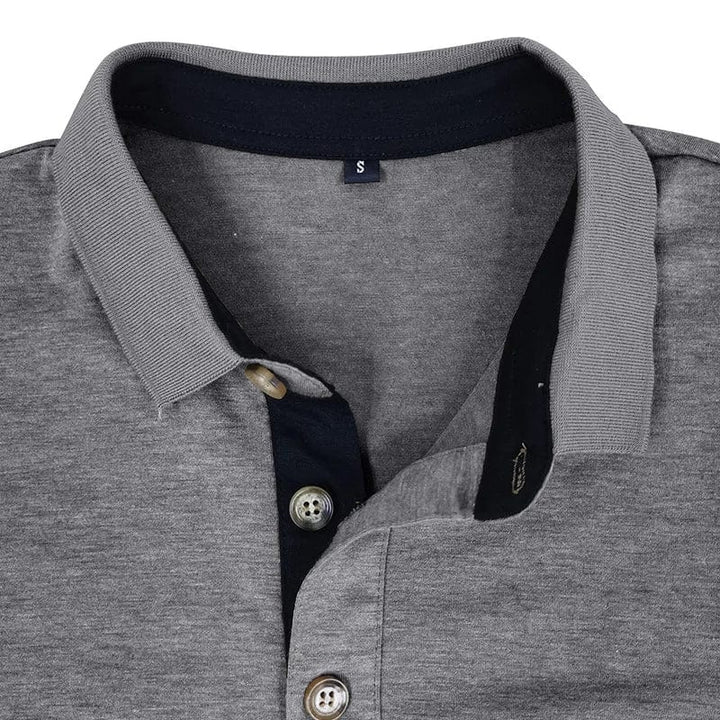 Paulo | Polo de Manga Longa Homem com Bolso
