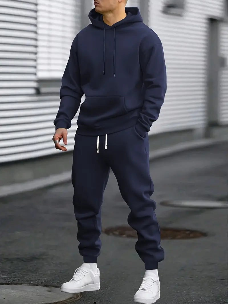 Pedro | Conjunto Hoodie e Calças Jogger Homem com Capuz