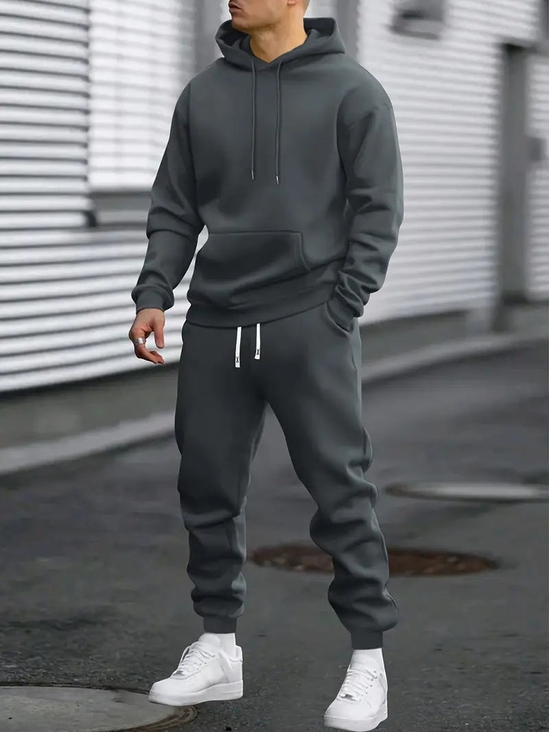 Pedro | Conjunto Hoodie e Calças Jogger Homem com Capuz