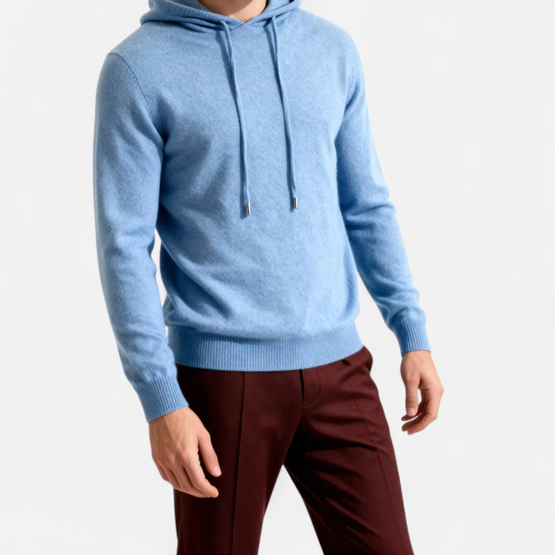 Rafael | Camisola de Malha com Capuz Homem Manga Comprida
