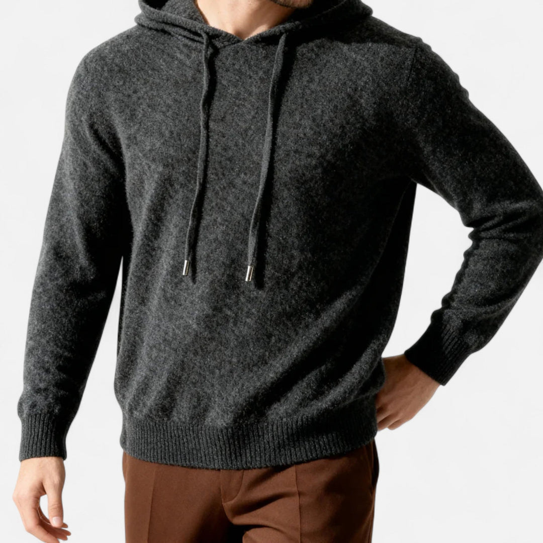 Rafael | Camisola de Malha com Capuz Homem Manga Comprida