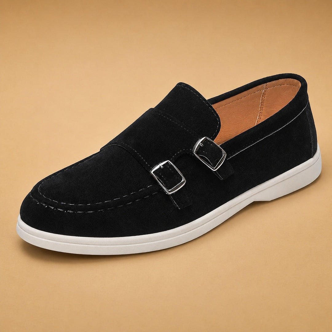 Ricardo | Mocasins Slip-On Homem Fivela Dupla