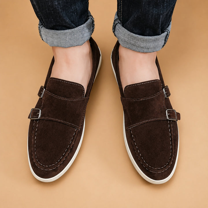 Ricardo | Mocasins Slip-On Homem Fivela Dupla
