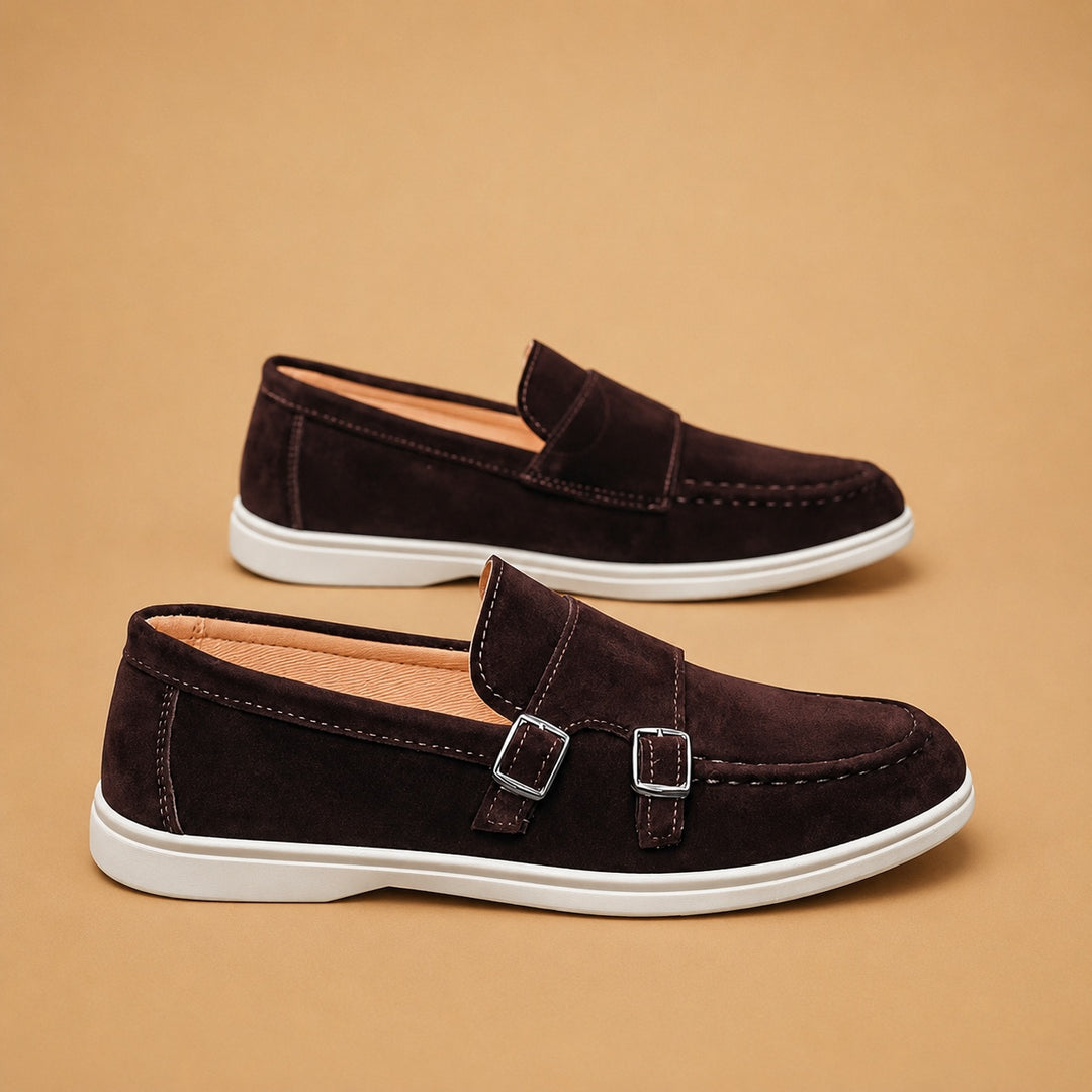Ricardo | Mocasins Slip-On Homem Fivela Dupla