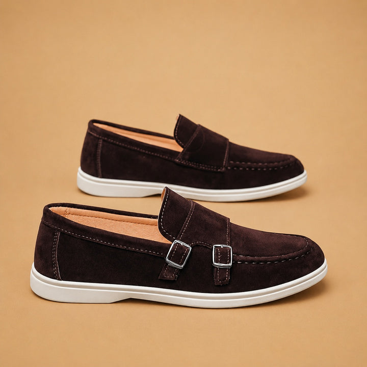 Ricardo | Mocasins Slip-On Homem Fivela Dupla