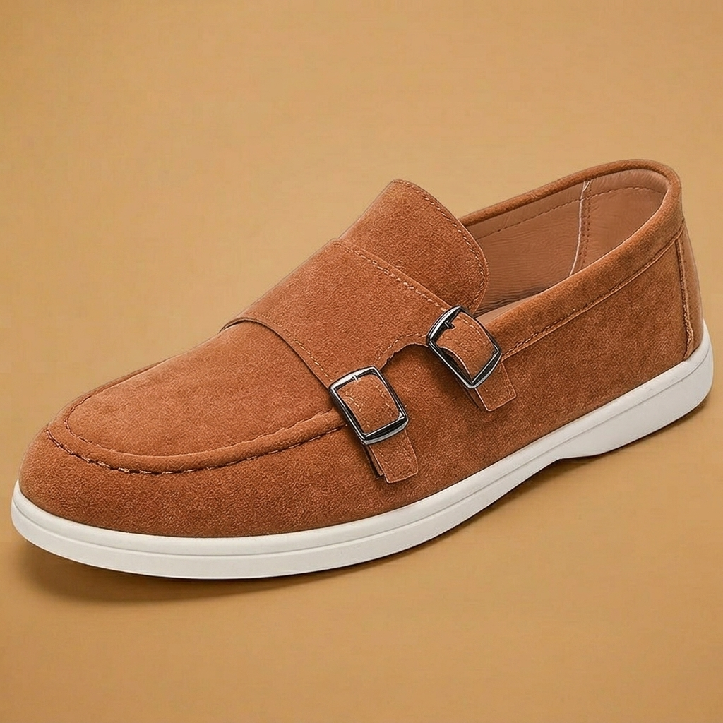 Ricardo | Mocasins Slip-On Homem Fivela Dupla