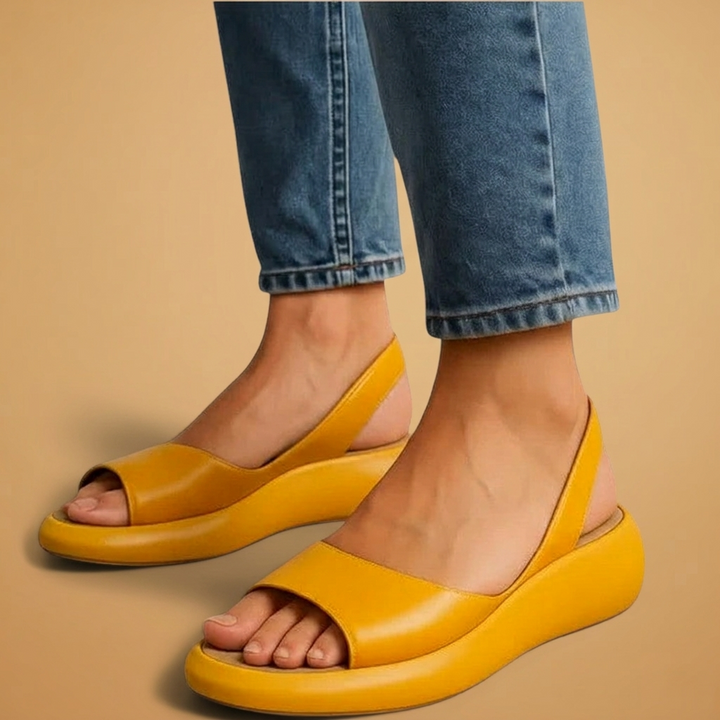 Rita | Sandálias Rasas Slingback Mulher Confortáveis