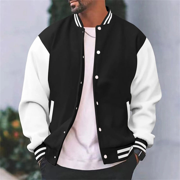 Rodrigo | Bomber Homem Varsity Jacket Botões