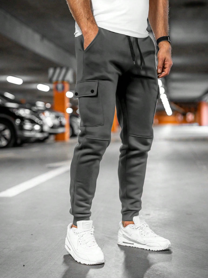 Rodrigo | Calças Cargo Homem Jogger com Bolsos Laterais