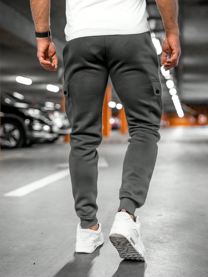 Rodrigo | Calças Cargo Homem Jogger com Bolsos Laterais
