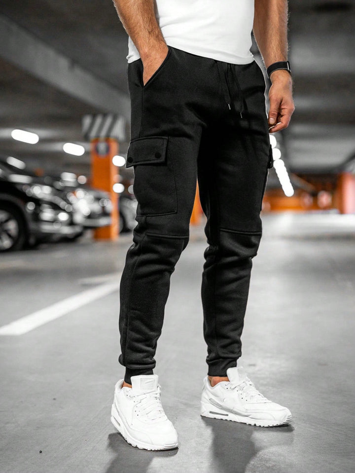 Rodrigo | Calças Cargo Homem Jogger com Bolsos Laterais