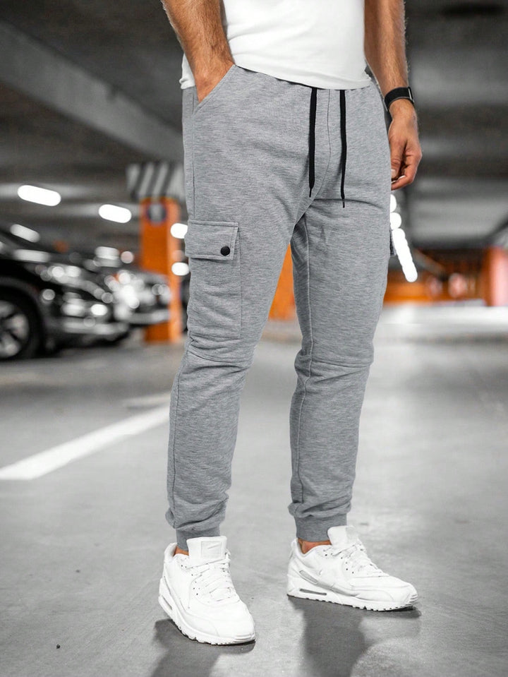 Rodrigo | Calças Cargo Homem Jogger com Bolsos Laterais