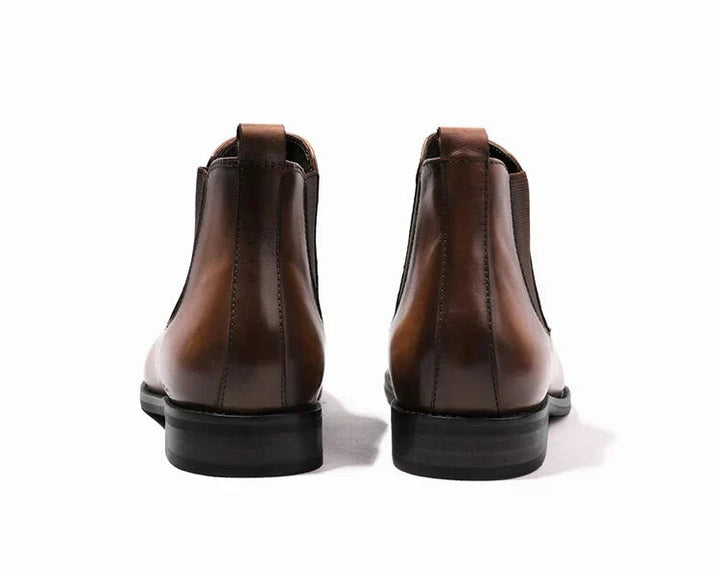 Rodrigo | Chelsea Boots de Couro Homem Bico Fino