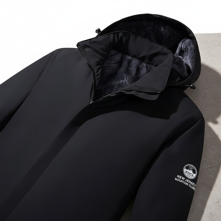 Rodrigo | Parka Impermeável Homem com Capuz Ajustável