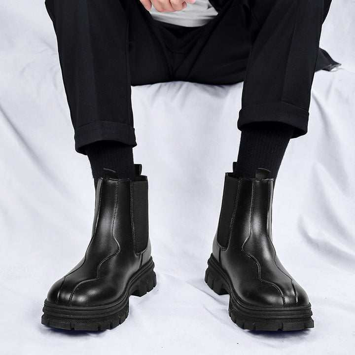 Rui | Chelsea Boots Homem Couro Sintético Sola Grossa