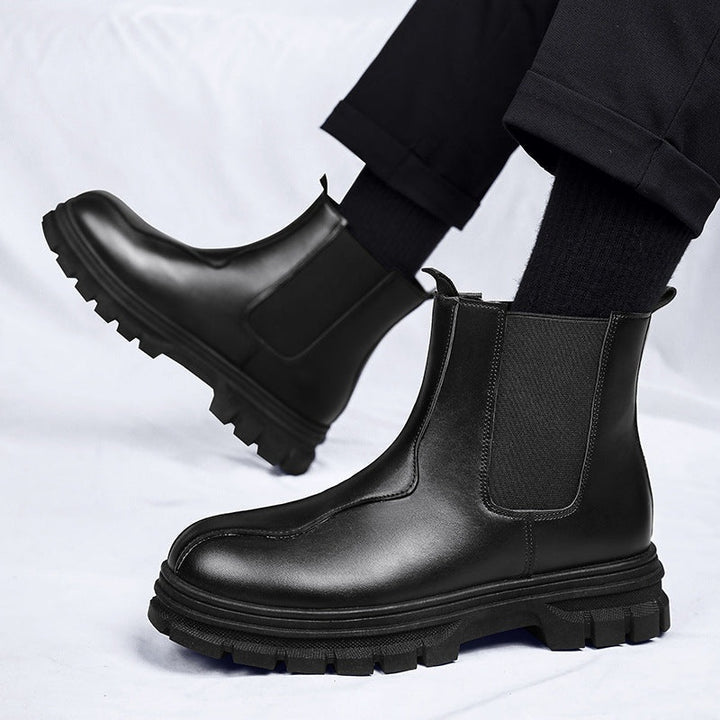 Rui | Chelsea Boots Homem Couro Sintético Sola Grossa