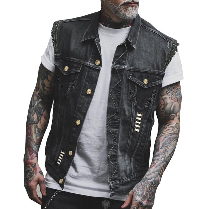 Rui | Colete de Ganga Homem Sem Mangas Streetwear