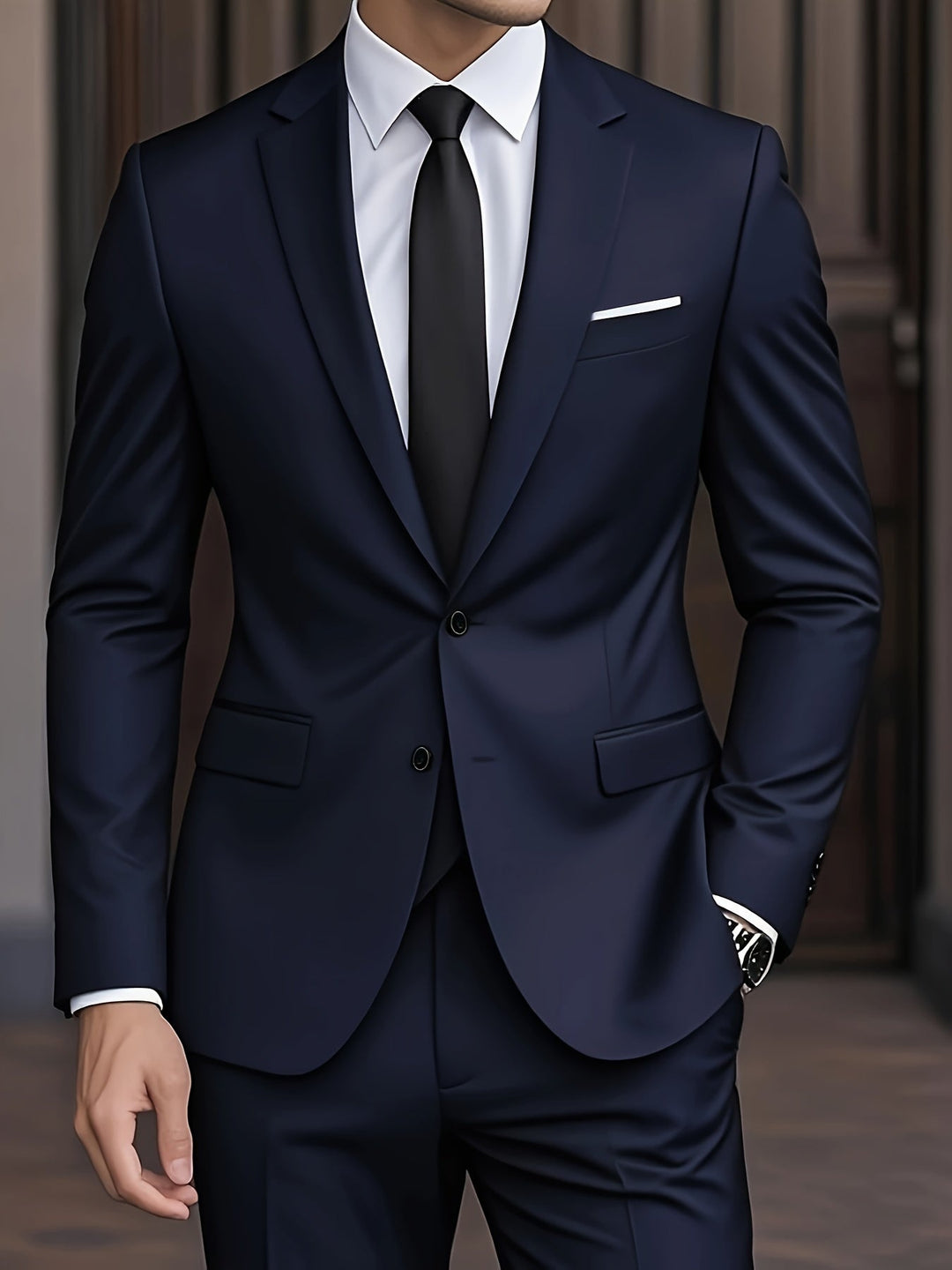 Rui | Fato Slim Fit Homem Duas Peças Corte Moderno