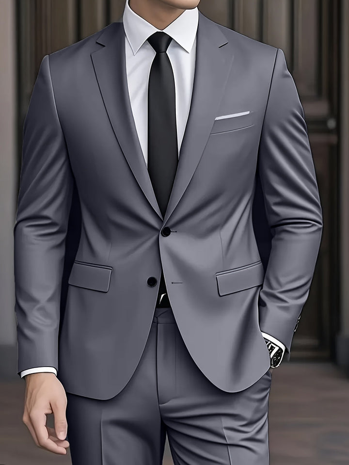 Rui | Fato Slim Fit Homem Duas Peças Corte Moderno