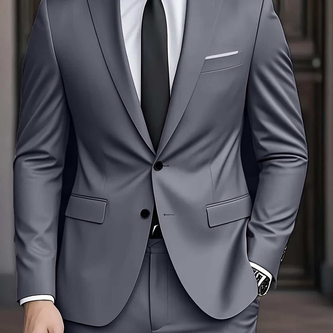 Rui | Fato Slim Fit Homem Duas Peças Corte Moderno