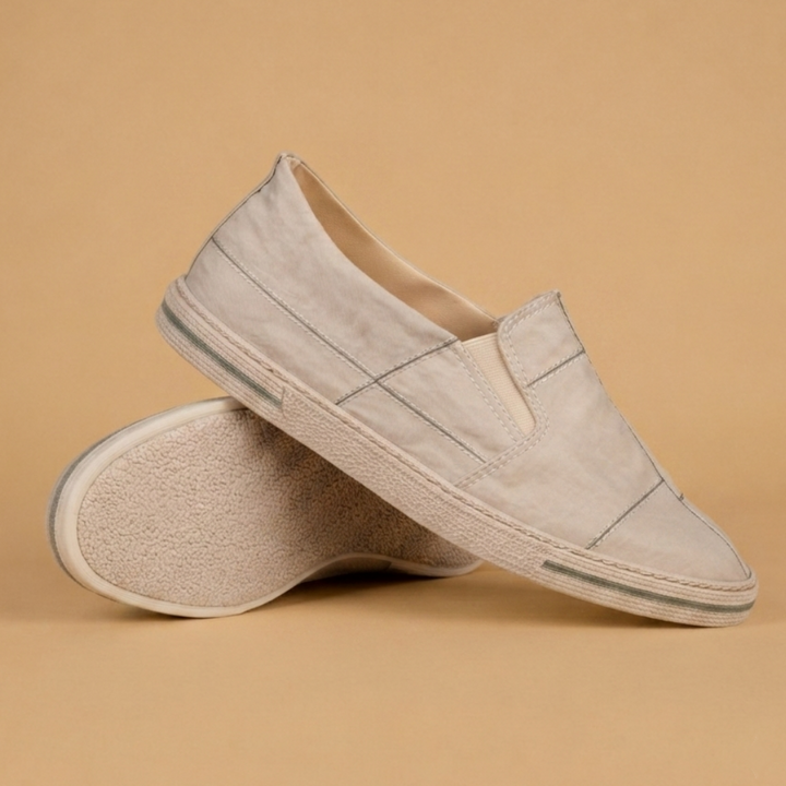 Sapatilhas de Lona Slip-On Homem Sem Atacadores