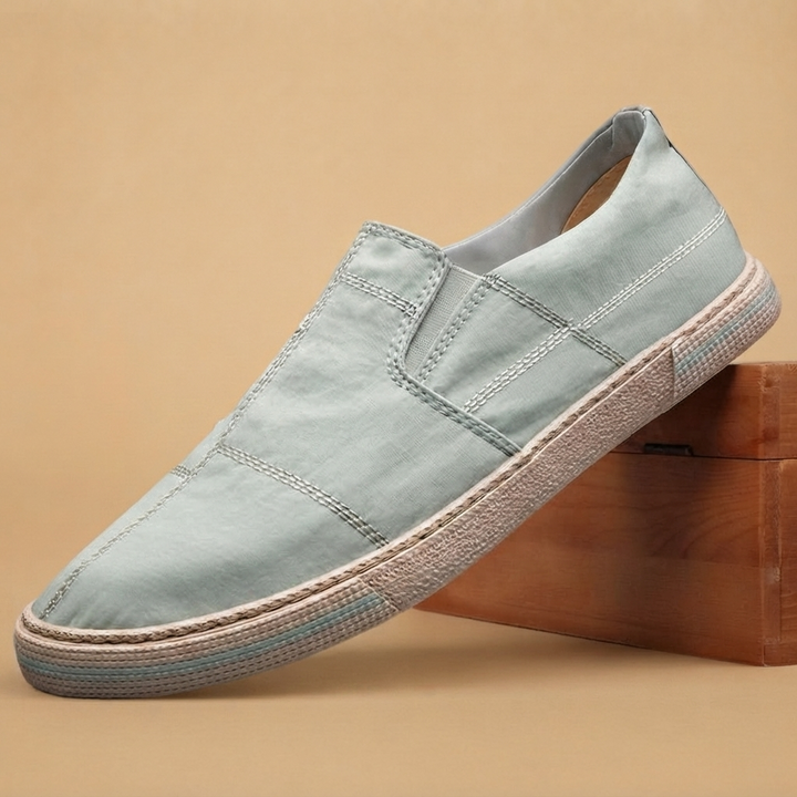 Sapatilhas de Lona Slip-On Homem Sem Atacadores