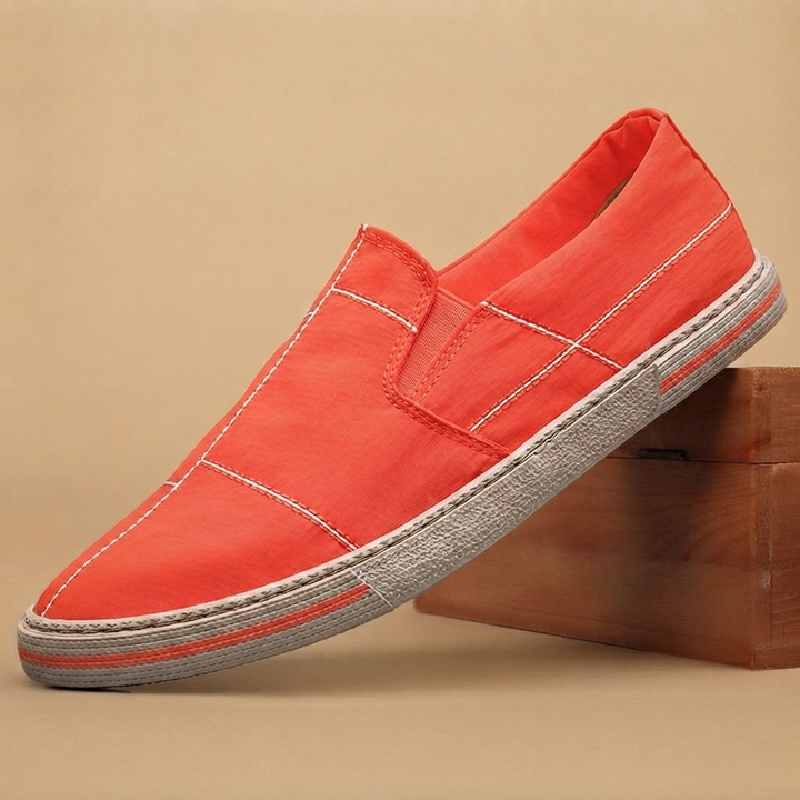 Sapatilhas de Lona Slip-On Homem Sem Atacadores