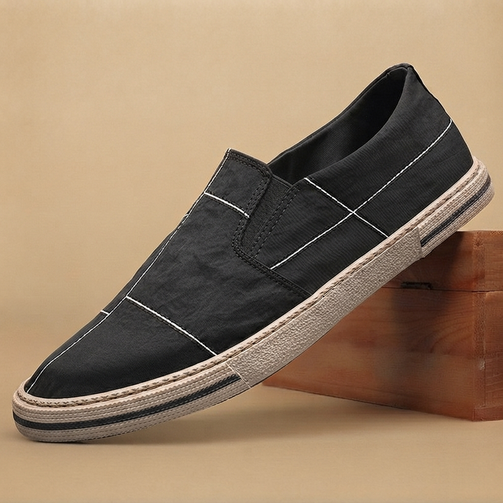 Sapatilhas de Lona Slip-On Homem Sem Atacadores