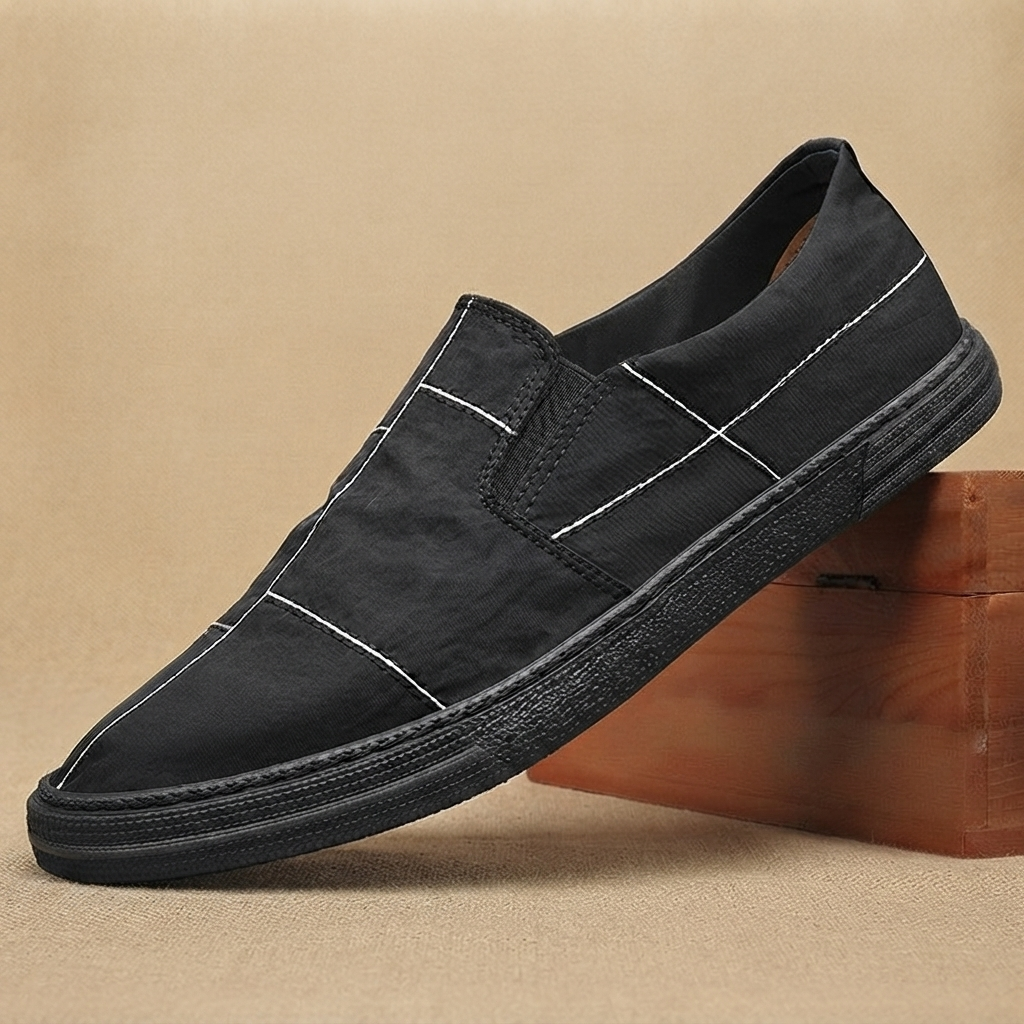 Sapatilhas de Lona Slip-On Homem Sem Atacadores