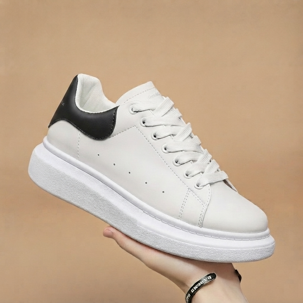 Sapatilhas Homem Plataforma Atacadores Casual Sneakers