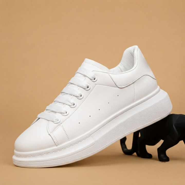 Sapatilhas Homem Plataforma Atacadores Casual Sneakers