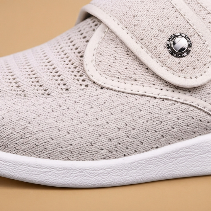 Sapatos Ortopédicos Mulher Velcro Sola de Ar