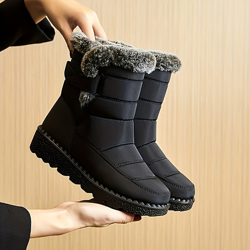 Sara | Botas de Neve Impermeáveis Mulher Forro Pelúcia